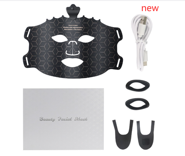 Mascarilla Facial Masajeadora con Vibración EMS