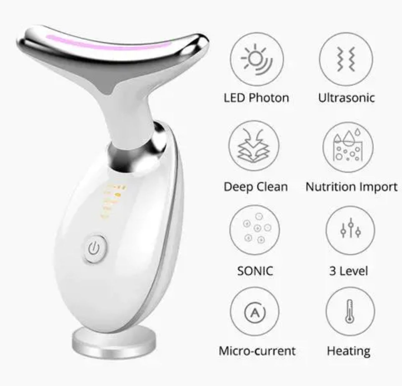 Masajeador Facial Microcorriente