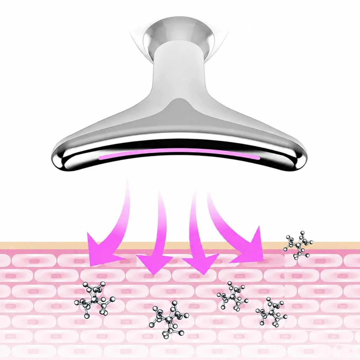 Masajeador Facial Microcorriente